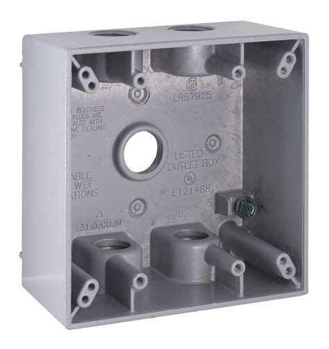 hubbell weatherproof junction box